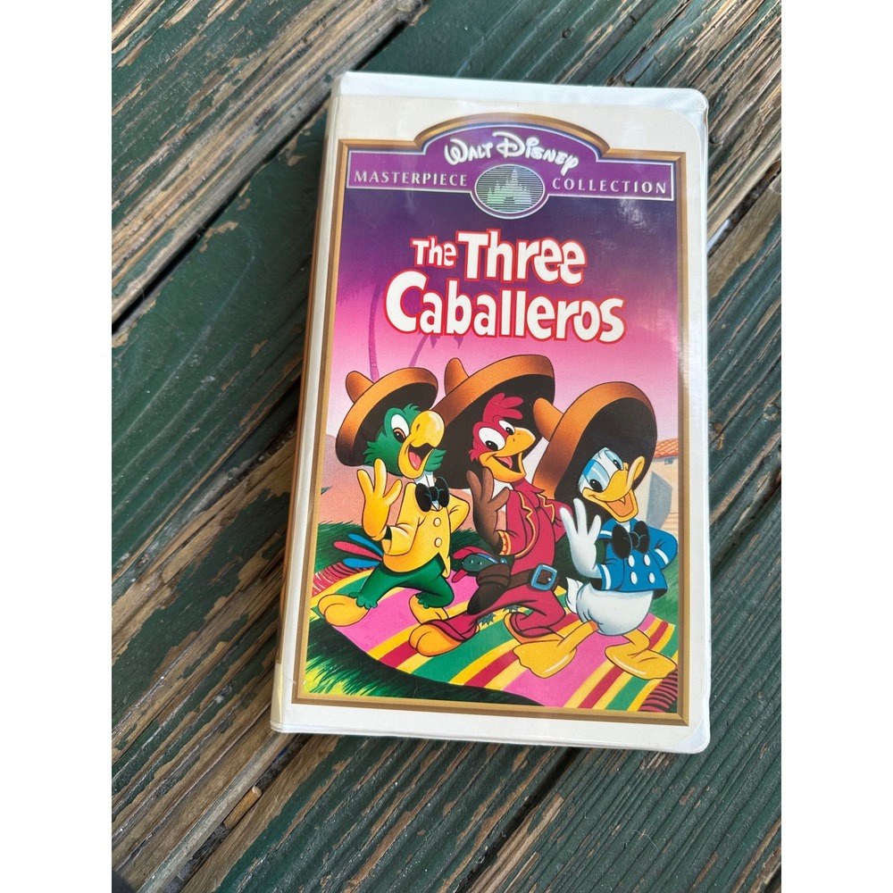 Walt Disney The Three Caballeros VHS Masterpiece Collection Donald Duck Tape